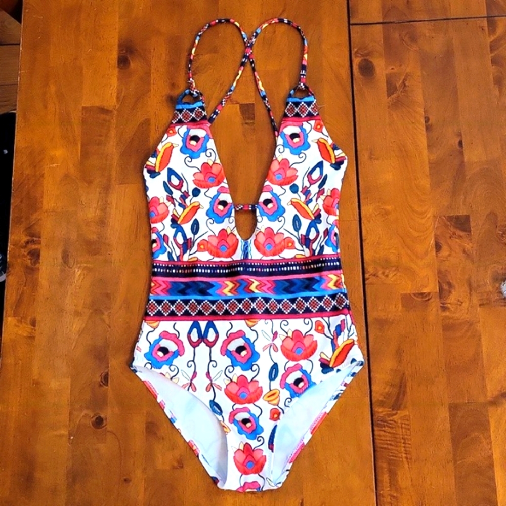 Floral One-Piece Swimsuit